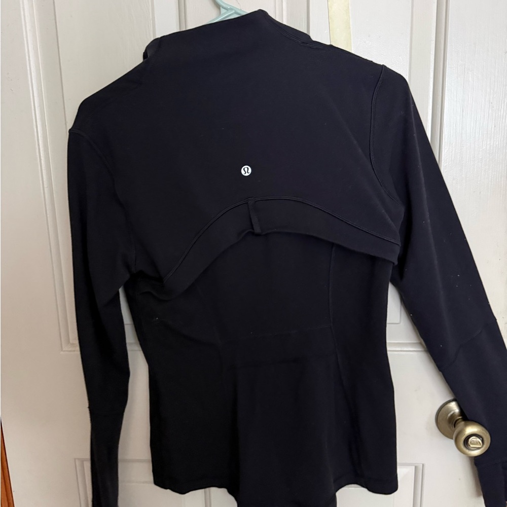 lululemon athletica Black Full-Zip Bomber Jacket - Picture 4 of 4